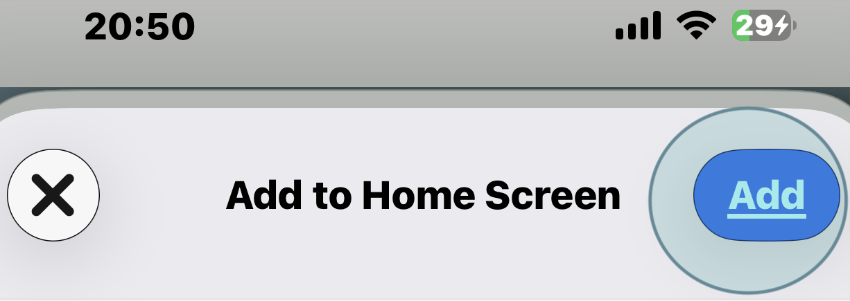 Step 6 iPhone instruction